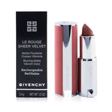 Givenchy Le Rouge Sheer Velvet Matte Refillable Lipstick - # 10 Beige Nude  3.4g/0.12oz