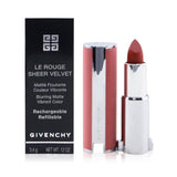 Givenchy Le Rouge Sheer Velvet Matte Refillable Lipstick - # 32 Rouge Brique  3.4g/0.12oz