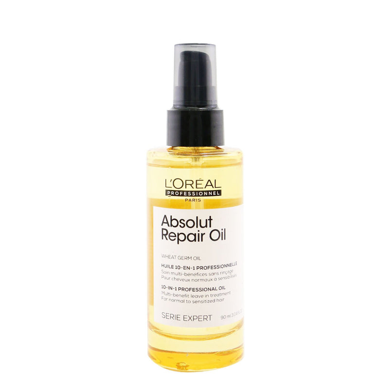 L'Oreal Professionnel Serie Expert - Absolut Repair Wheat Oil 10-In-1 Professional Oil  90ml/3.04oz