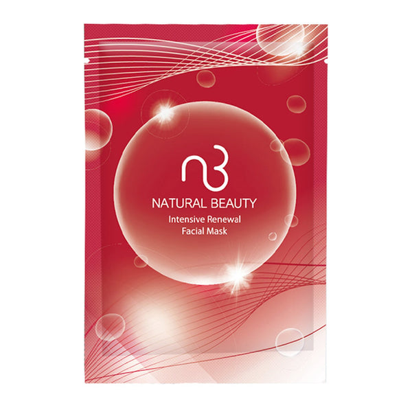 Natural Beauty Intensive Renewal Facial Mask (Exp. Date 08/2022)  6x 20ml/0.67oz