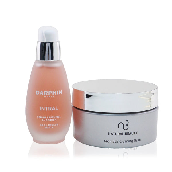 Darphin Intral Daily Rescue Serum 50ml (Free: Natural Beauty Aromatic Cleaning Balm 125g)  2pcs