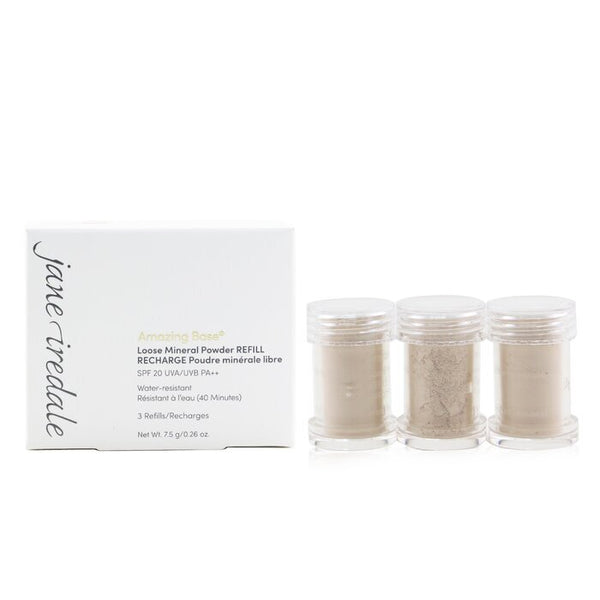 Jane Iredale Amazing Base Loose Mineral Powder SPF 20 Refill - Light Beige 3x 2.5g/0.09oz