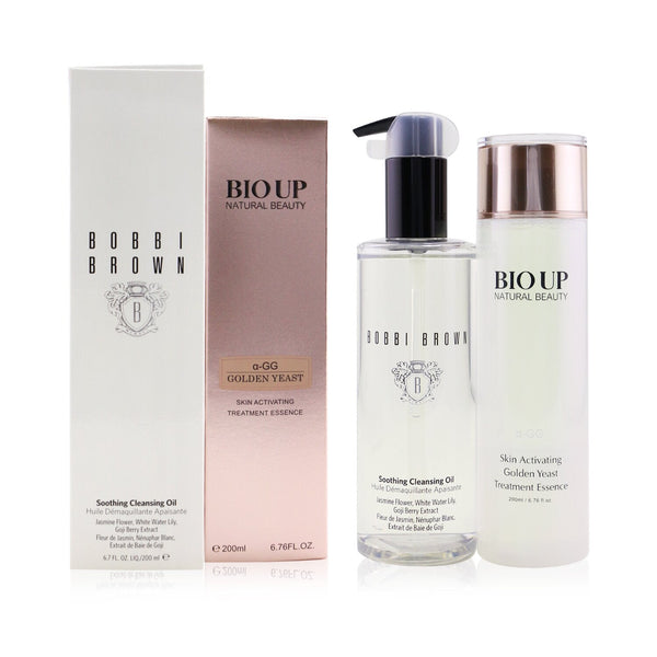 Bobbi Brown Soothing Cleansing Oil (Free: Natural Beauty BIO UP Treatment Essence 200ml)  2pcs