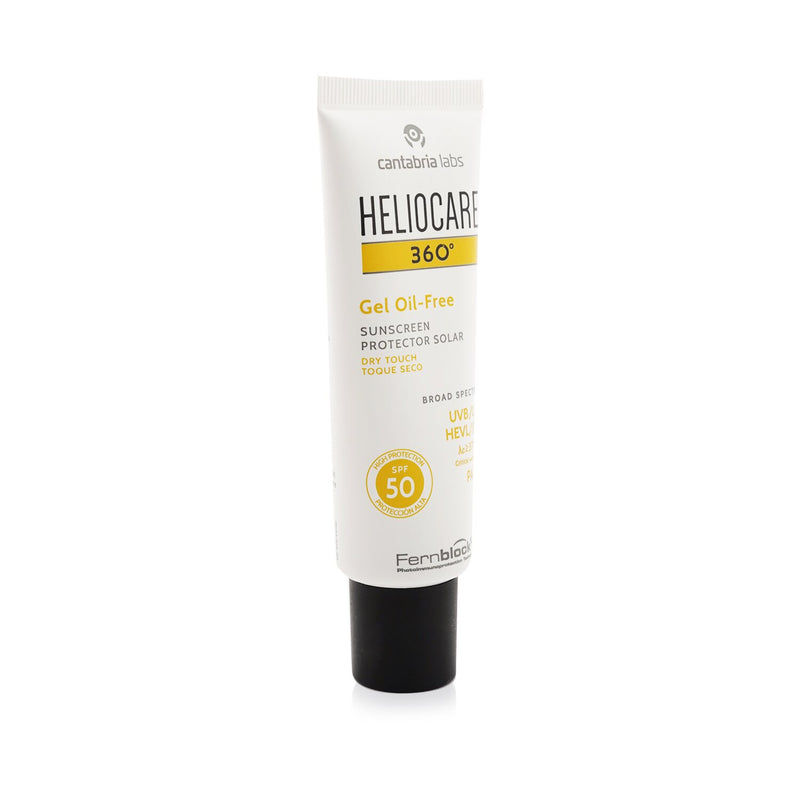 Heliocare by Cantabria Labs Heliocare 360 Gel - Oil Free (Dry Touch) SPF50 (Box Slightly Damaged)  50ml/1.7oz