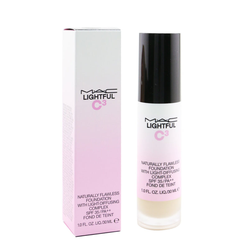 MAC Lightful C³ Naturally Flawless Foundation SPF 35 - # NC15  30ml/1oz