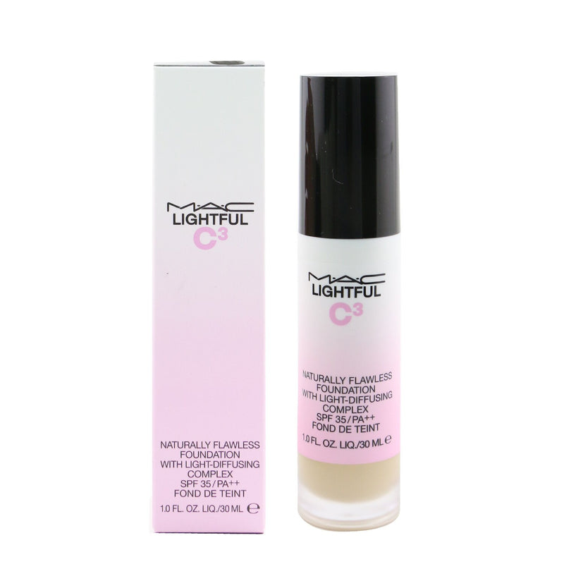 MAC Lightful C³ Naturally Flawless Foundation SPF 35 - # NC25  30ml/1oz