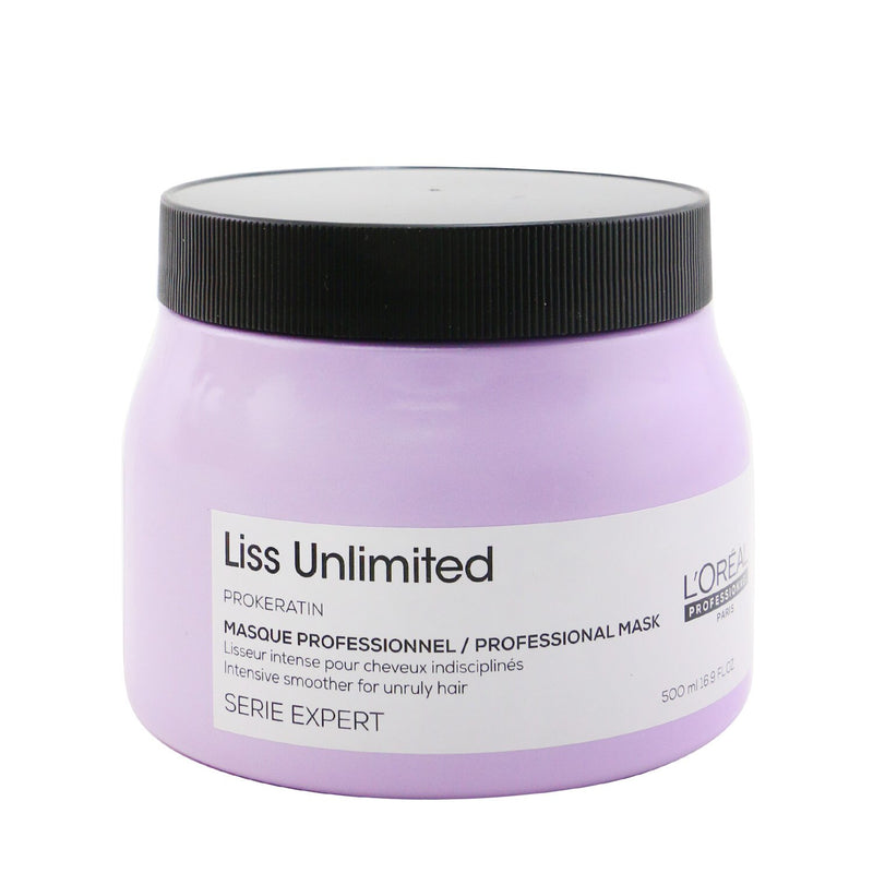 L'Oreal Professionnel Serie Expert - Liss Unlimited Prokeratin Intense Smoothing Mask (For Unruly Hair)  500ml/16.9oz