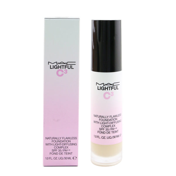 MAC Lightful C³ Naturally Flawless Foundation SPF 35 - # NC20  30ml/1oz