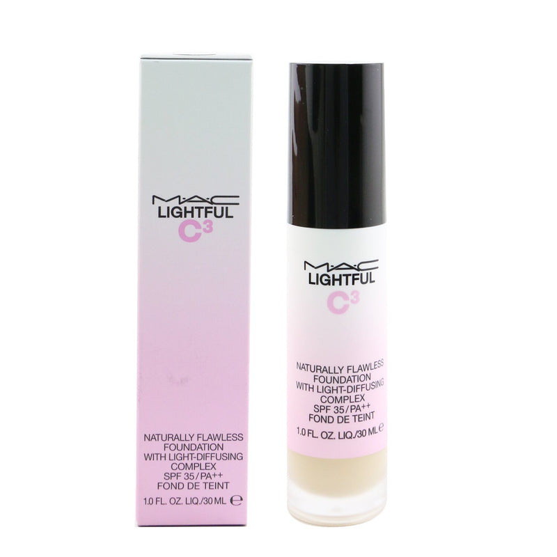 MAC Lightful C³ Naturally Flawless Foundation SPF 35 - # NC20  30ml/1oz