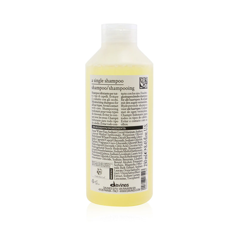 Davines A Single Shampoo  250ml/8.45oz