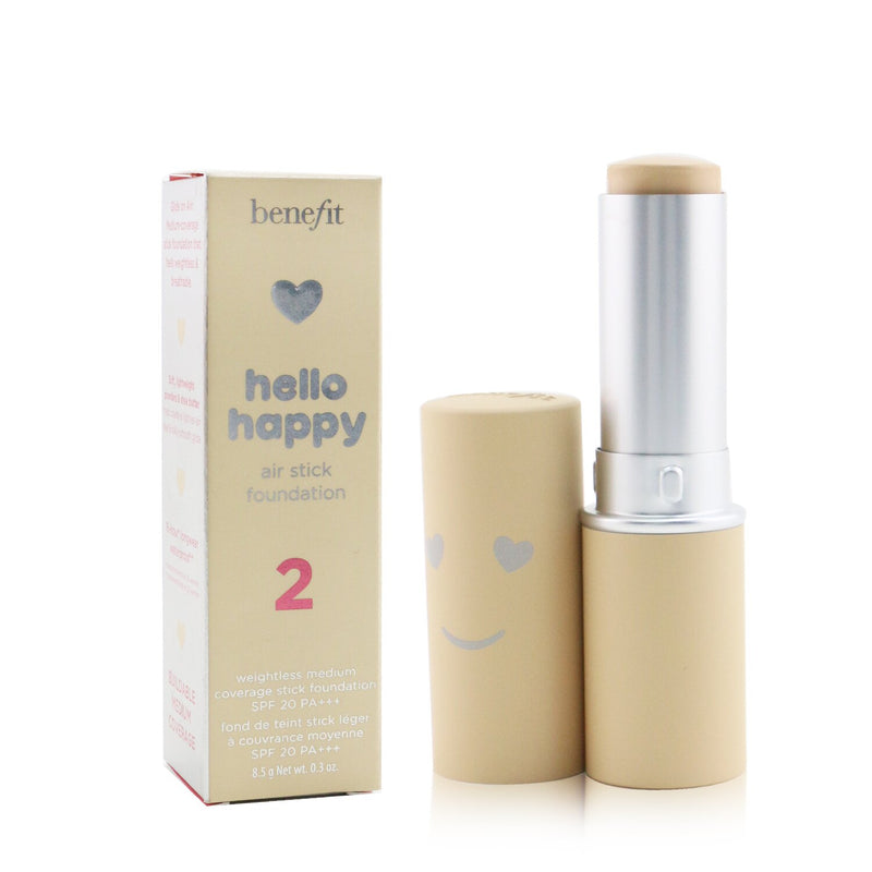 Benefit Hello Happy Air Stick Foundation SPF 20 - # 2 Light Warm  8.5g/0.3oz