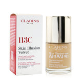 Clarins Skin Illusion Velvet Natural Matifying & Hydrating Foundation - # 113C Chestnut  30ml/1oz