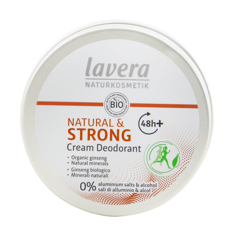 Lavera Natural & Strong Cream Deodorant- With Organic Ginseng  50ml/1.7oz