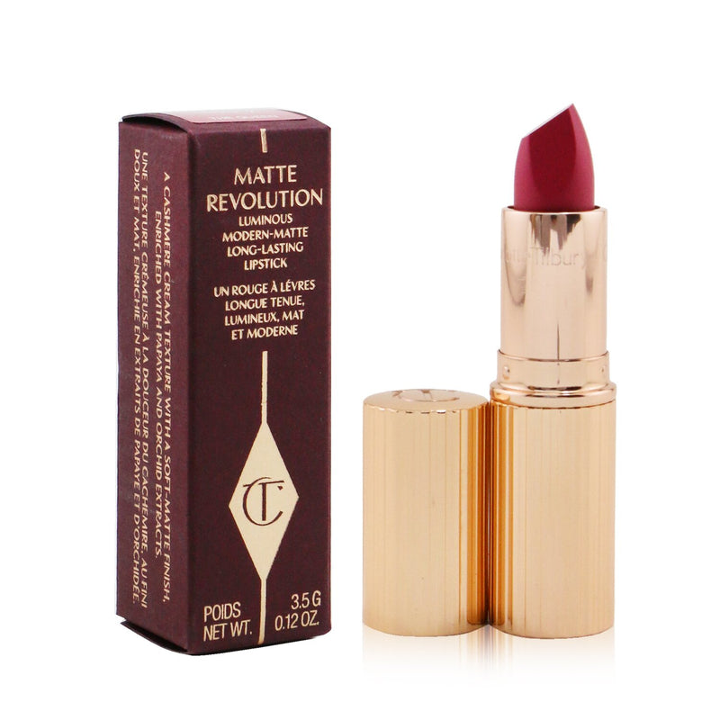 Charlotte Tilbury Matte Revolution - # The Queen (Rosy Jewel Inspired Pink)  3.5g/0.12oz