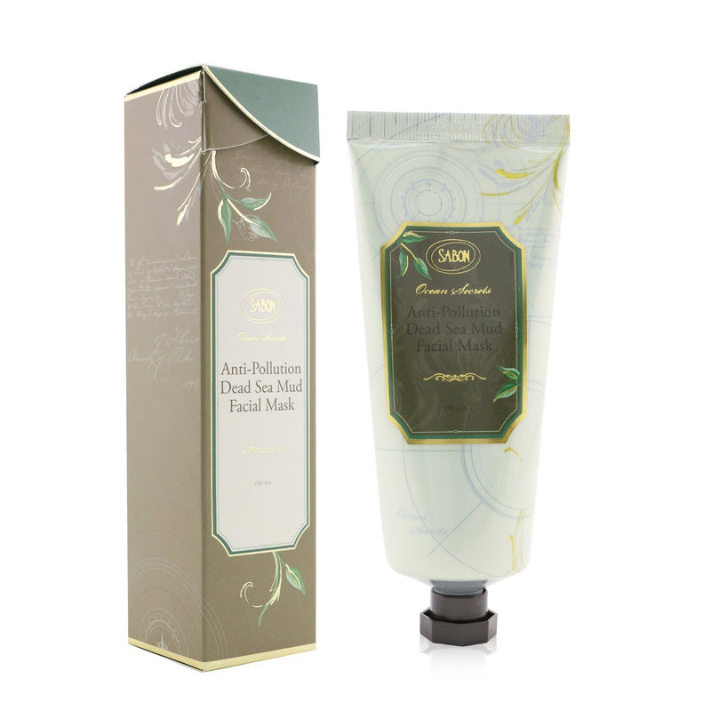 Sabon Anti-Pollution Dead Sea Mud Facial Mask - Ocean Secrets - (Oily Skin)  100ml/3.52oz