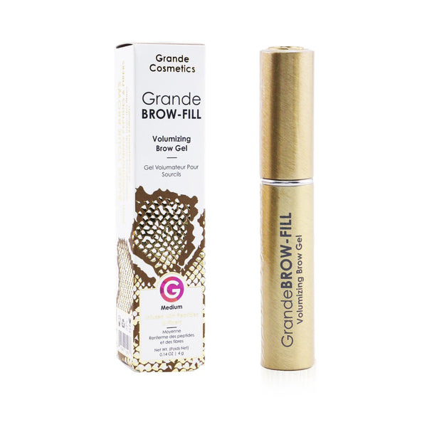 Grande Cosmetics (GrandeLash) GrandeBrow Fill Volumizing Brow Gel - # Medium  4g/0.14oz