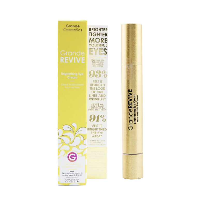 Grande Cosmetics (GrandeLash) GrandeREVIVE Brightening Eye Cream with Wrinkle Defense  7ml/0.2oz