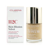 Clarins Skin Illusion Velvet Natural Matifying & Hydrating Foundation - # 112C Amber  30ml/1oz