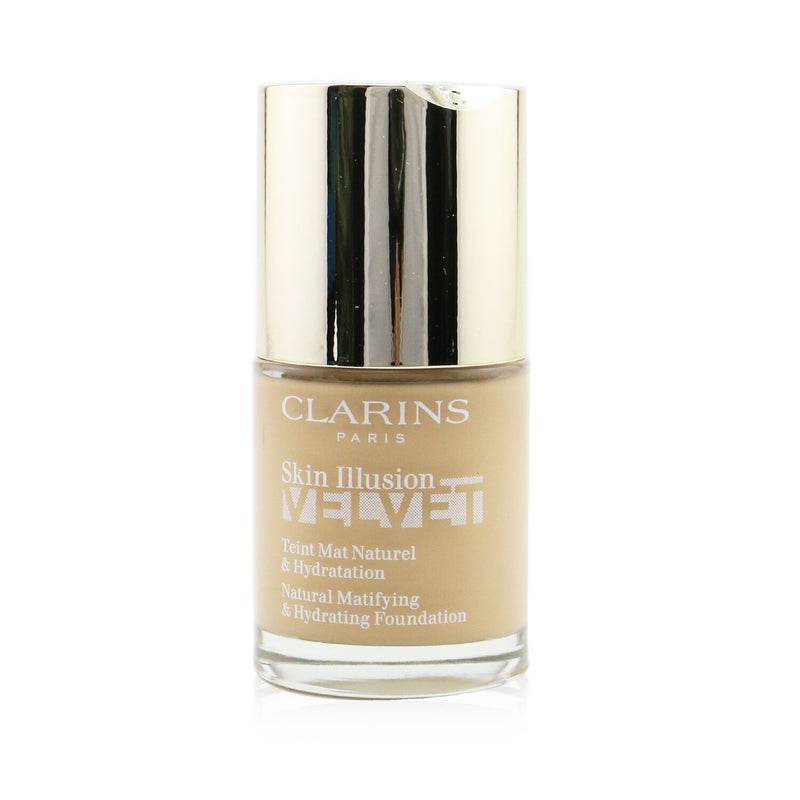 Clarins Skin Illusion Velvet Natural Matifying & Hydrating Foundation - # 113C Chestnut  30ml/1oz