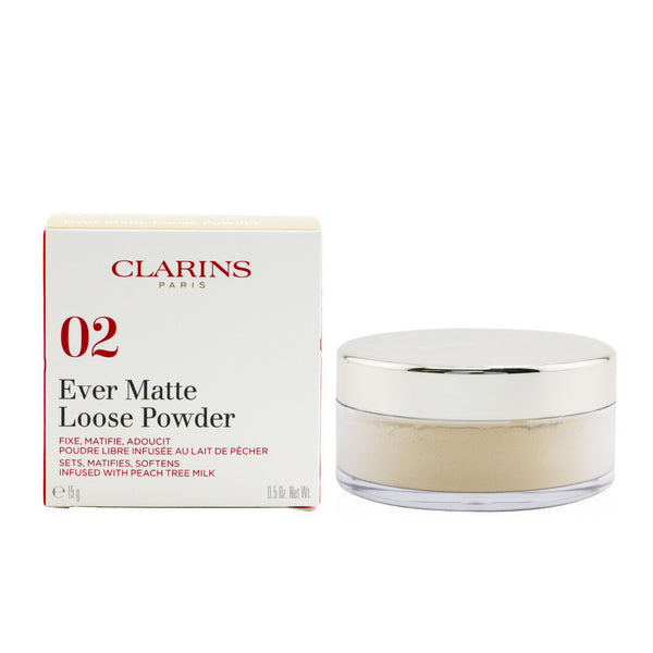 Clarins Ever Matte Loose Powder - # 02 Universal Medium  15g/0.5oz