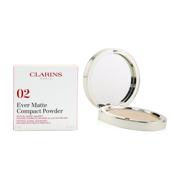 Clarins Ever Matte Compact Powder - # 02 light  10g/0.3oz