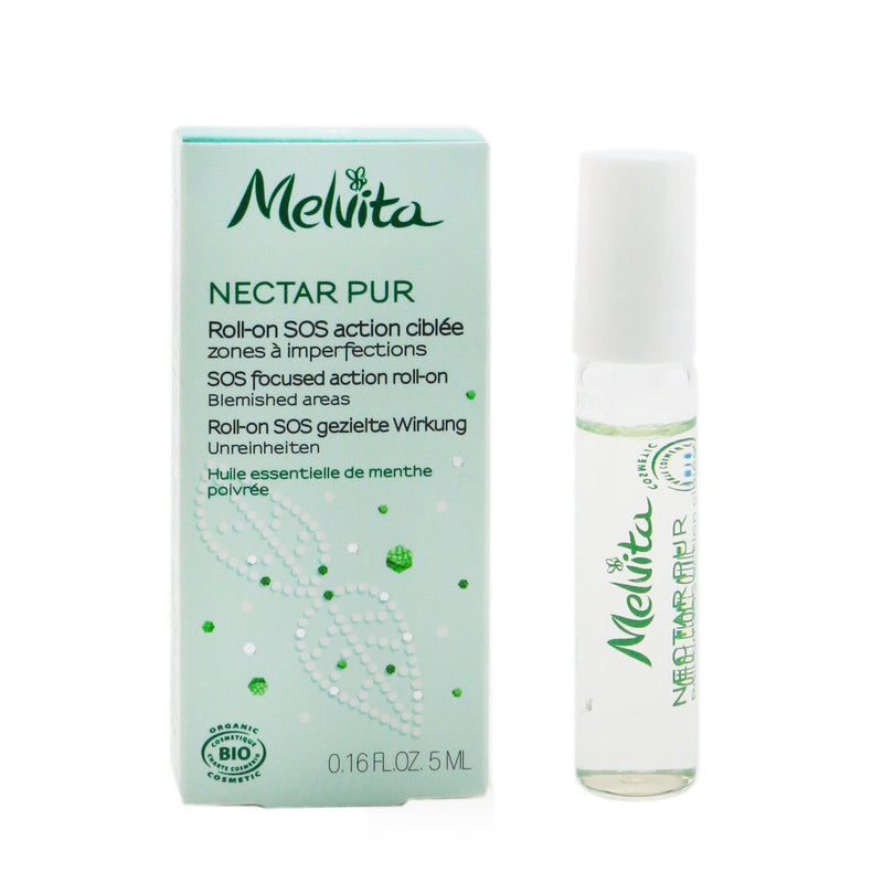 Melvita Nectar Pur SOS Focused Action Roll-On  5ml/0.16oz