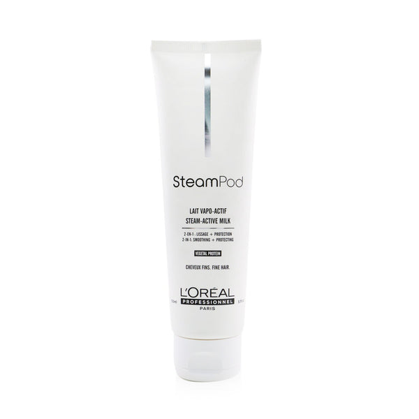 L'Oreal Professionnel SteamPod Steam Activated Milk (Smoothing + Protecting) (For Fine Hair)  150ml/5.1oz