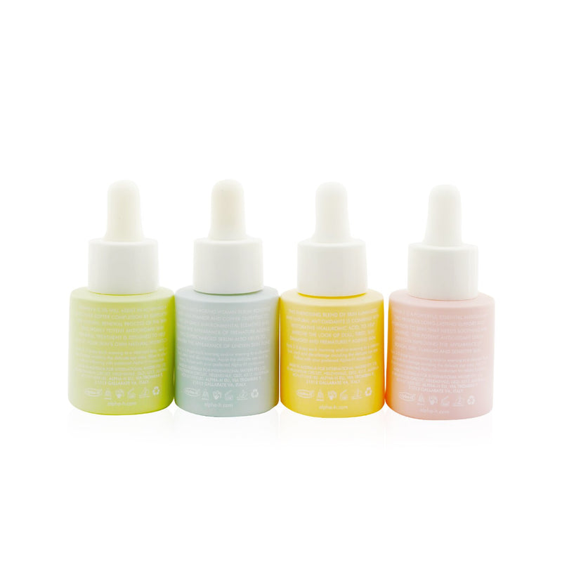 Alpha-H Vitamin Profiling Collection: Vitamin A 15ml+ Vitamin B 15ml+ Vitamin C 15ml+ Vitamin E 15ml  4x15ml/0.51oz