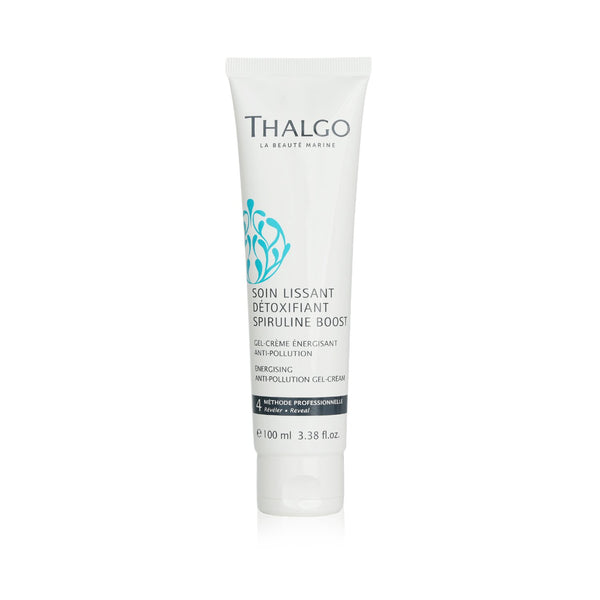 Thalgo Spiruline Boost Energising Anti-Pollution Gel-Cream (Salon Size)  100ml/3.38oz