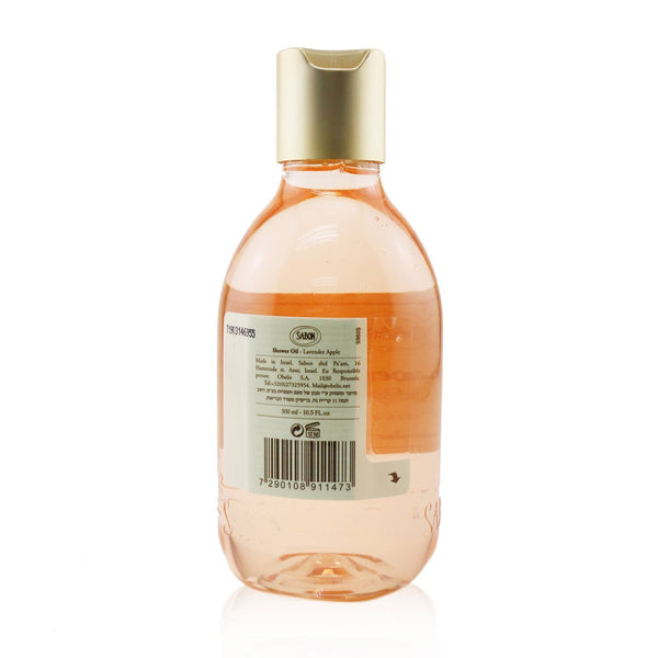 Sabon Shower Oil - Lavender Apple (Plastic Bottle) (Bottle Slightly Dented)  300ml/10.5oz