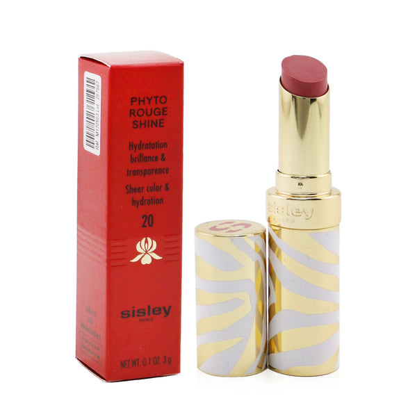 Sisley Phyto Rouge Shine Hydrating Glossy Lipstick - # 20 Sheer Petal  3g/0.1oz