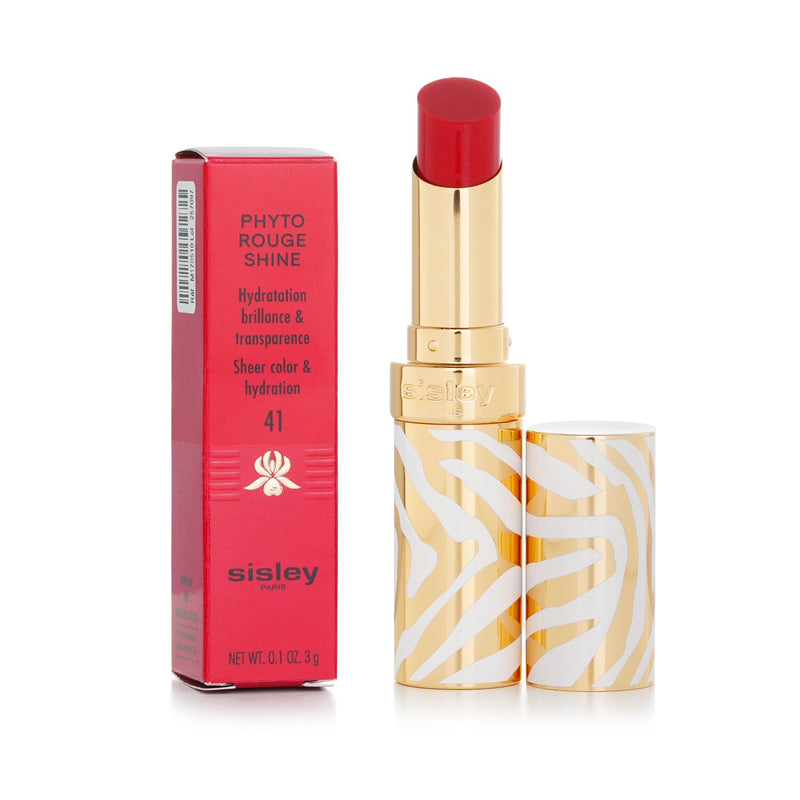Sisley Phyto Rouge Shine Lip Glosses - # 41 Sheer Red Love  3g/0.1oz