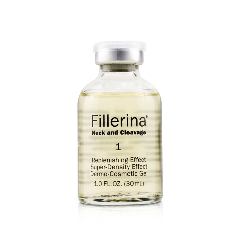 Fillerina Neck & Cleavage (Replenishing Gel For The Wrinkles & The Saggings of Neck & Clevage) - Grade 5 (Exp. Date 11/2022)  2x30ml+2pcs
