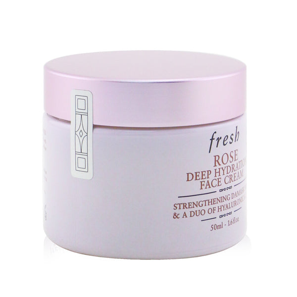 Fresh Rose Deep Hydration Face Cream - Normal to Dry Skin Types (Box Slightly Damaged)  50ml/1.6oz