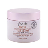 Fresh Rose Deep Hydration Face Cream - Normal to Dry Skin Types (Box Slightly Damaged)  50ml/1.6oz