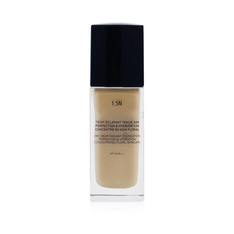 Christian Dior Dior Forever Skin Glow Clean Radiant 24H Wear Foundation SPF 20 - # 1.5N Neutral/Glow  30ml/1oz