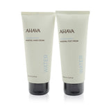 Ahava Essential Hydration Hand & Foot Duo Kit: Deadsea Water Mineral Hand Cream 100ml+ Deadsea Water Mineral Foot Cream 100ml  2pcs