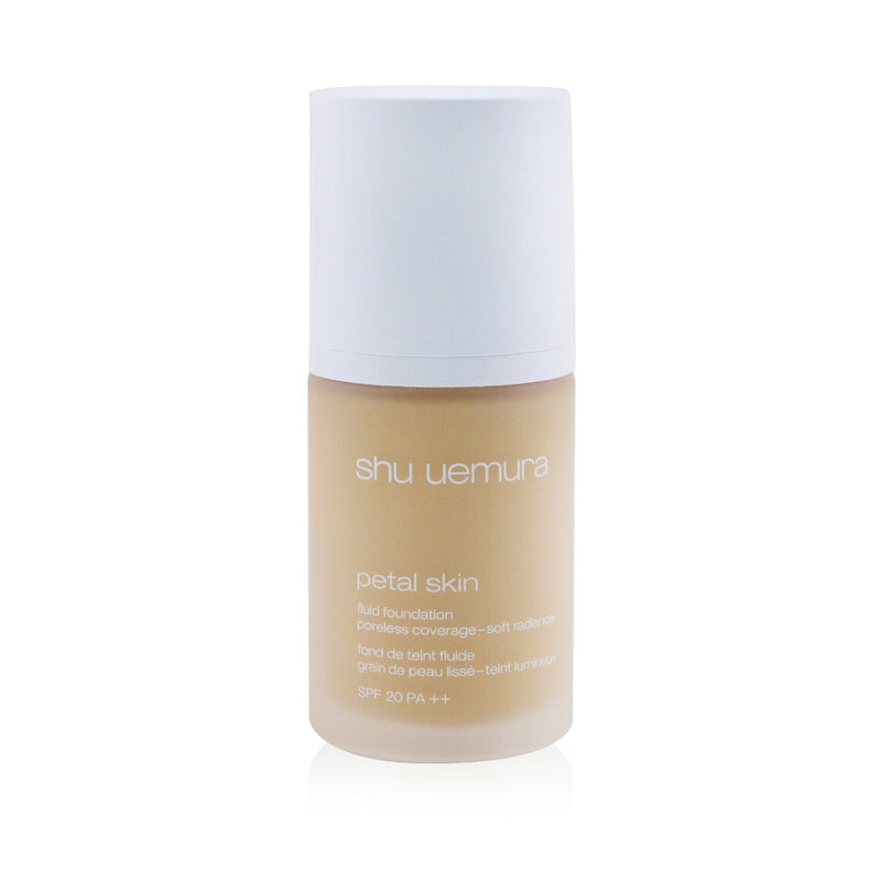 Shu Uemura Petal Skin Fluid Foundation SPF 20 - # 375 Light Amber  30ml/1oz