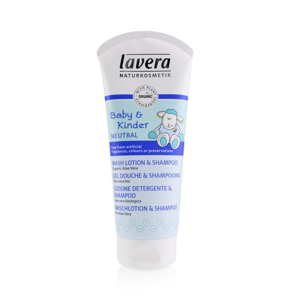 Lavera Baby & Kinder Neutral Wash Lotion & Shampoo (Exp. Date 08/2022)  200ml/6.6oz