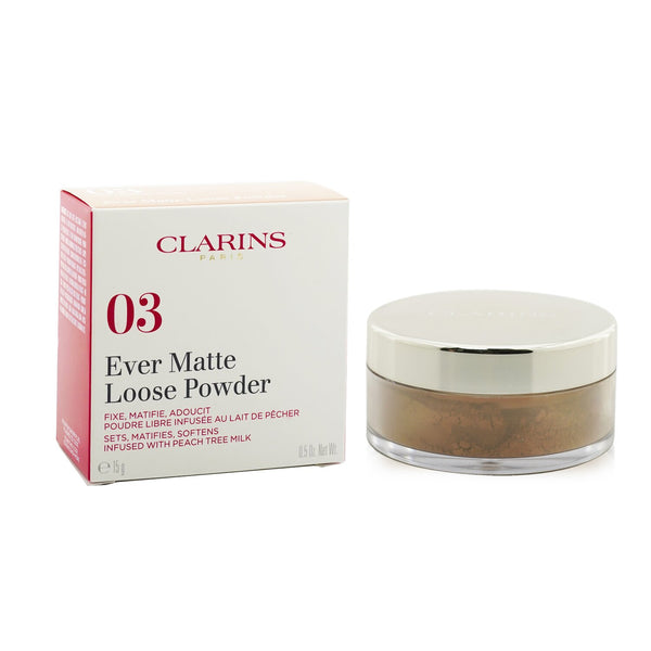 Clarins Ever Matte Loose Powder - # 03 Universal Deep  15g/0.5oz