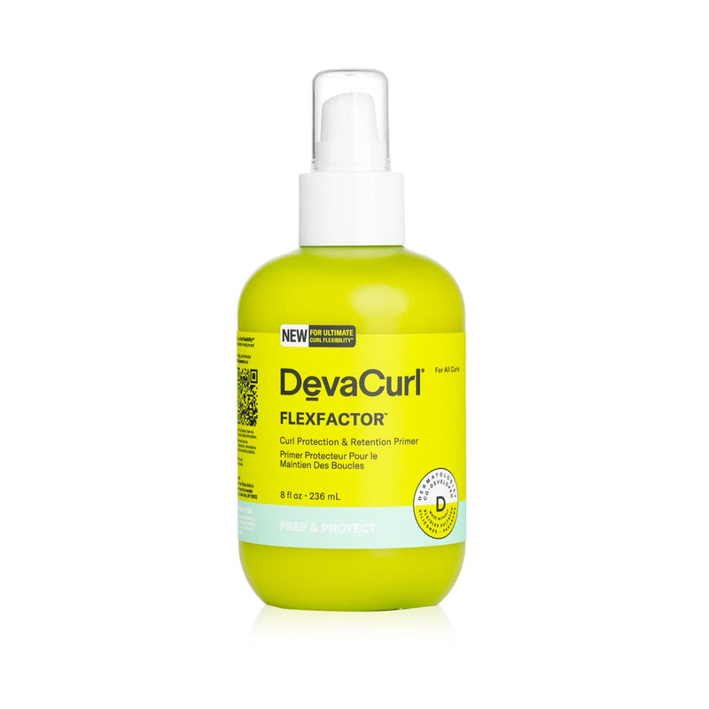 DevaCurl FlexFactor (Curl Protection & Retention Primer - For All Waves, Curls, and Coils)  236ml/8oz