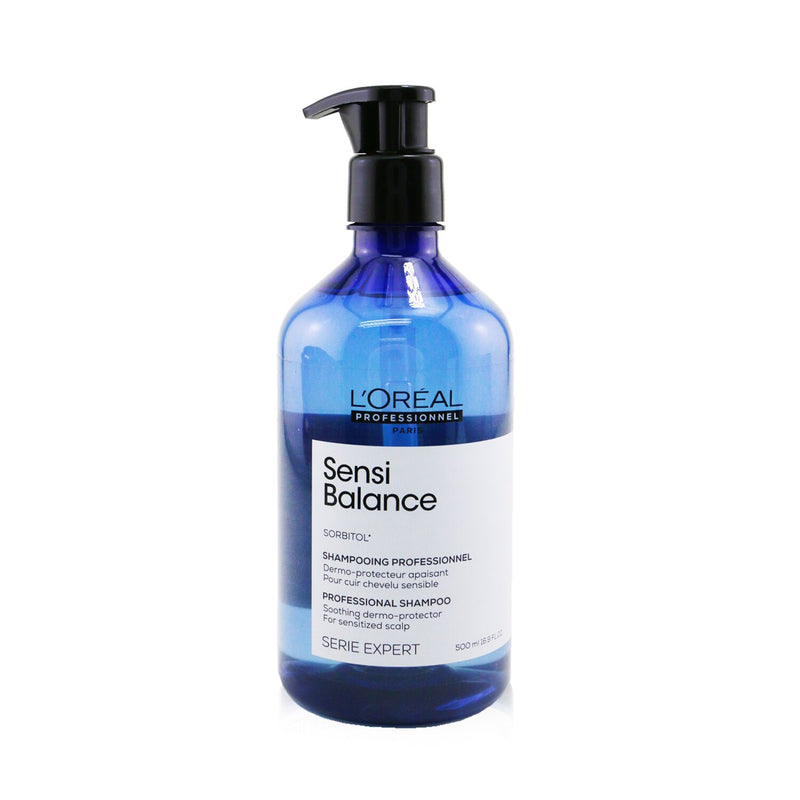 L'Oreal Professionnel Expert Serie - Sensi Balance Smoothing Dermo-Protector Shampoo (For Sensitive Scalp)  500ml/16.9oz