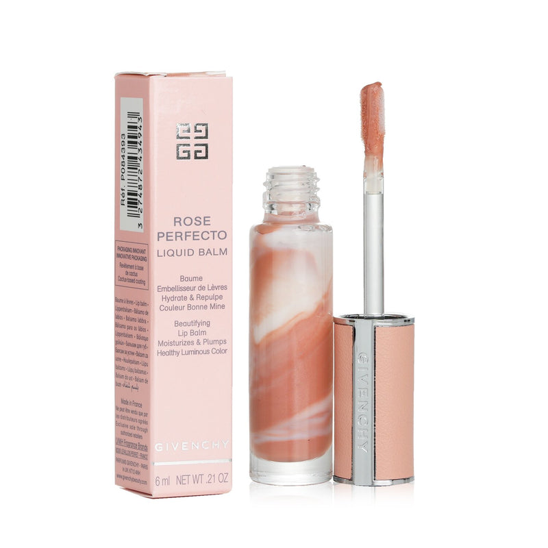 Givenchy Rose Perfecto Liquid Lip Balm - # 110 Milky Nude  6ml/0.21oz