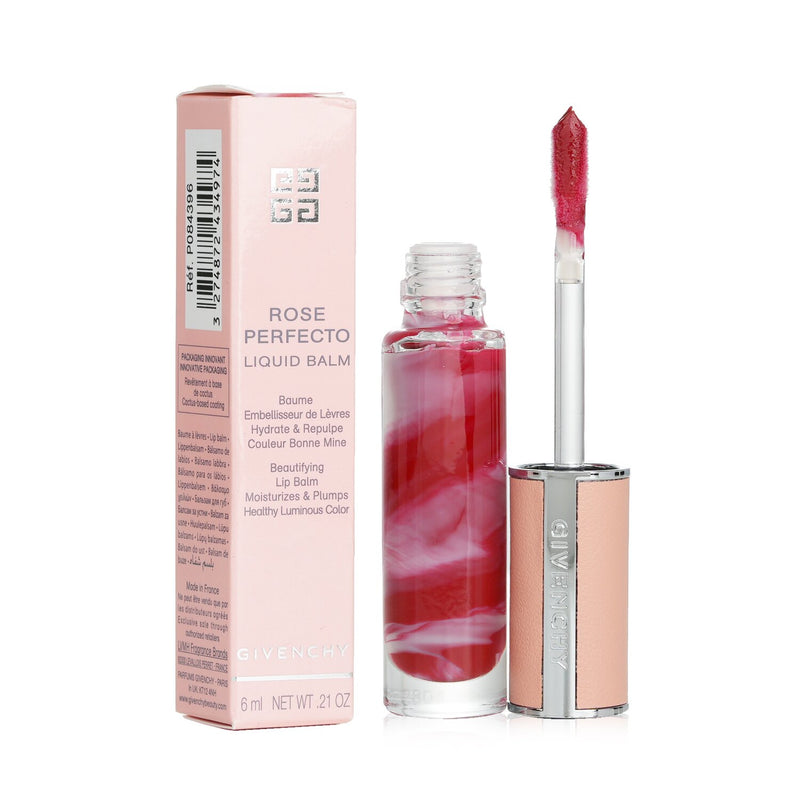 Givenchy Rose Perfecto Liquid Lip Balm - # 37 Rouge Graine  6ml/0.21oz