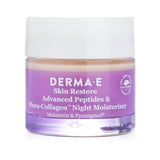 Derma E Skin Restore Advanced Peptides & Flora Collagen Night Moisturizer  56g/2oz