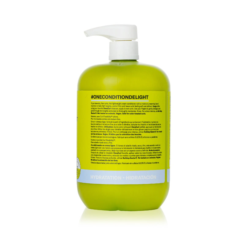 DevaCurl One Condition Delight Lightweight Cream Conditioner - For Dry, Fine Curls  946ml/32oz