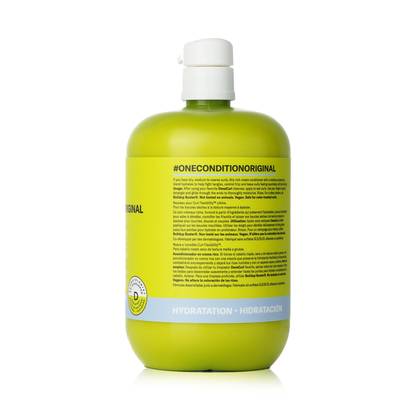 DevaCurl One Condition Original Rich Cream Conditioner - For Dry, Medium to Coarse Curls  946ml/32oz