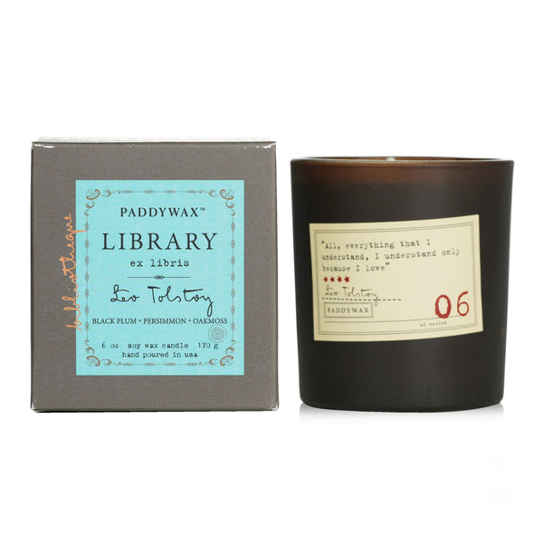 Paddywax Library Candle - Leo Tolstoy  170g/6oz