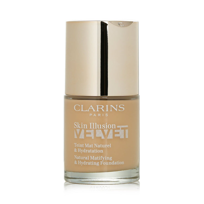 Clarins Skin Illusion Velvet Natural Matifying & Hydrating Foundation - # 112.3N Sandalwood  30ml/1oz