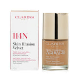 Clarins Skin Illusion Velvet Natural Matifying & Hydrating Foundation - # 114N  30ml/1oz